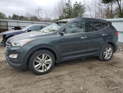 Salvage cars for sale from Copart Lyman, ME: 2013 Hyundai Santa FE Sport