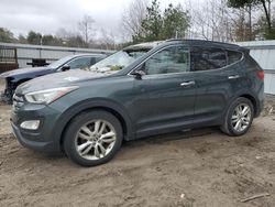 Salvage cars for sale at Lyman, ME auction: 2013 Hyundai Santa FE Sport