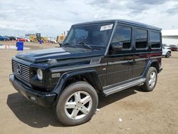 Salvage cars for sale at Brighton, CO auction: 2007 Mercedes-Benz G 500