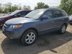 Salvage cars for sale from Copart Baltimore, MD: 2009 Hyundai Santa FE SE