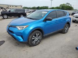 Salvage cars for sale at Wilmer, TX auction: 2017 Toyota Rav4 LE