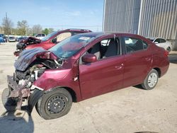 Salvage cars for sale from Copart Lawrenceburg, KY: 2017 Mitsubishi Mirage G4 ES