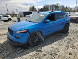 Salvage cars for sale at Mebane, NC auction: 2018 Jeep Cherokee Latitude