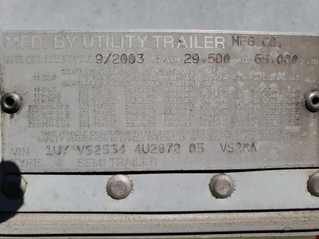 2004 Utility Trailer