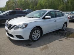 Salvage cars for sale from Copart Glassboro, NJ: 2017 Nissan Sentra S