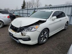 Salvage cars for sale at Bowmanville, ON auction: 2016 Honda Accord Sport