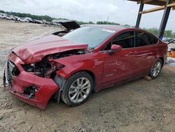 Salvage cars for sale at Tanner, AL auction: 2019 Ford Fusion SE