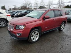 Jeep Compass salvage cars for sale: 2015 Jeep Compass Latitude