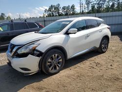 Salvage cars for sale at Harleyville, SC auction: 2015 Nissan Murano S