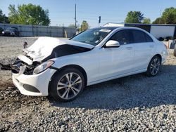 Salvage cars for sale from Copart Mebane, NC: 2015 Mercedes-Benz C 300 4matic