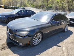 BMW 750 I Xdrive salvage cars for sale: 2010 BMW 750 I Xdrive