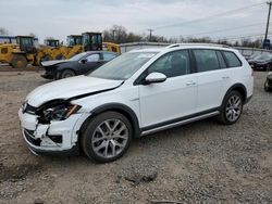 Salvage cars for sale at Hillsborough, NJ auction: 2019 Volkswagen Golf Alltrack S