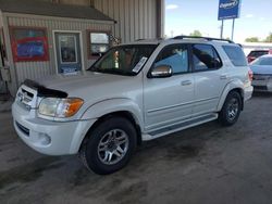 Salvage cars for sale from Copart Fort Wayne, IN: 2007 Toyota Sequoia Limited