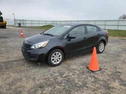 Salvage cars for sale at Mcfarland, WI auction: 2013 KIA Rio LX