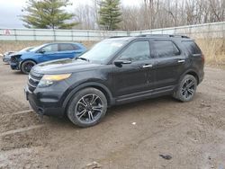 Salvage cars for sale from Copart Davison, MI: 2014 Ford Explorer Sport