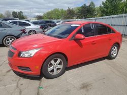 Chevrolet salvage cars for sale: 2014 Chevrolet Cruze LT