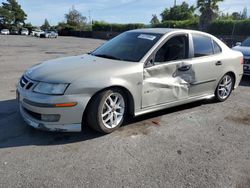 Salvage cars for sale from Copart San Martin, CA: 2005 Saab 9-3 Aero