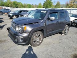 Vehiculos salvage en venta de Copart Grantville, PA: 2020 Jeep Renegade Limited