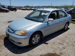 Salvage cars for sale from Copart Tucson, AZ: 2003 Honda Civic Hybrid