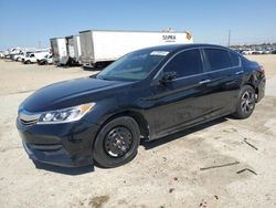Salvage cars for sale from Copart Sun Valley, CA: 2017 Honda Accord LX