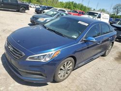 Salvage cars for sale at Cahokia Heights, IL auction: 2017 Hyundai Sonata Sport