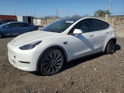 Salvage cars for sale at Homestead, FL auction: 2023 Tesla Model Y