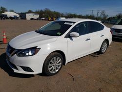 Salvage cars for sale from Copart Hillsborough, NJ: 2016 Nissan Sentra S