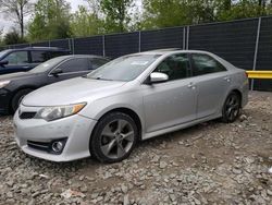 Salvage cars for sale at Waldorf, MD auction: 2012 Toyota Camry SE