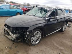 Salvage cars for sale at New Britain, CT auction: 2018 Audi Q5 Premium Plus