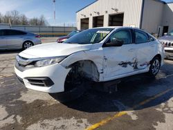 Honda salvage cars for sale: 2017 Honda Civic LX