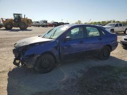 Salvage cars for sale at Indianapolis, IN auction: 2005 Ford Focus ZX4