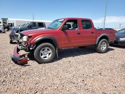 Salvage cars for sale from Copart Phoenix, AZ: 2004 Toyota Tacoma Double Cab Prerunner