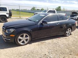 Salvage cars for sale at Houston, TX auction: 2015 Mercedes-Benz C 250