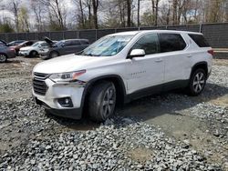 Salvage cars for sale from Copart Waldorf, MD: 2019 Chevrolet Traverse LT