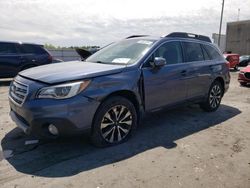 Salvage cars for sale at Fredericksburg, VA auction: 2016 Subaru Outback 2.5I Limited