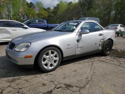 Mercedes-Benz SLK-Class salvage cars for sale: 1999 Mercedes-Benz SLK 230 Kompressor