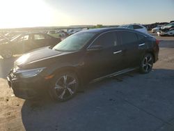 Honda salvage cars for sale: 2018 Honda Civic Touring