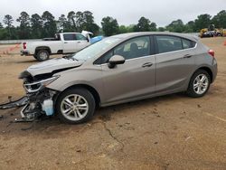 Salvage cars for sale at Longview, TX auction: 2018 Chevrolet Cruze LT