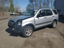 Salvage SUVs for sale at auction: 2002 Honda CR-V LX