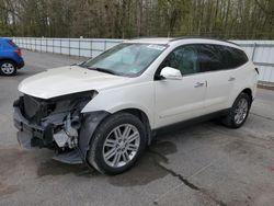 Salvage cars for sale from Copart Glassboro, NJ: 2013 Chevrolet Traverse LT