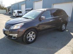 Salvage cars for sale at Anchorage, AK auction: 2015 Chevrolet Traverse LT