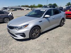 Salvage cars for sale at Sacramento, CA auction: 2020 KIA Optima LX