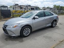 Salvage cars for sale at Sacramento, CA auction: 2015 Toyota Camry LE
