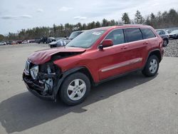 Salvage cars for sale at Windham, ME auction: 2011 Jeep Grand Cherokee Laredo