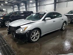 Salvage cars for sale at Ham Lake, MN auction: 2010 Nissan Maxima S