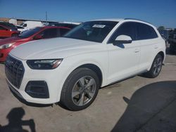 Salvage cars for sale from Copart Grand Prairie, TX: 2023 Audi Q5 Premium 40