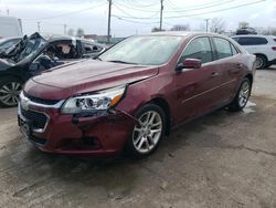 Chevrolet salvage cars for sale: 2015 Chevrolet Malibu 1LT