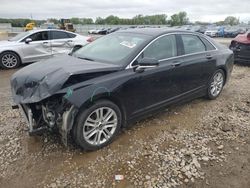 Salvage cars for sale at Kansas City, KS auction: 2016 Lincoln MKZ Hybrid