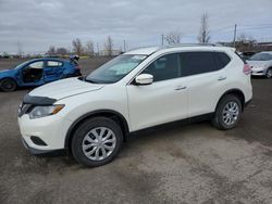 Salvage cars for sale at Montreal Est, QC auction: 2015 Nissan Rogue S