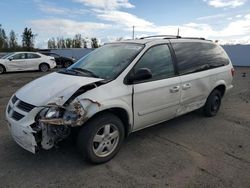 Dodge Grand Caravan sxt salvage cars for sale: 2006 Dodge Grand Caravan SXT